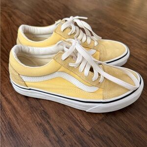 Women’s Yellow Vans